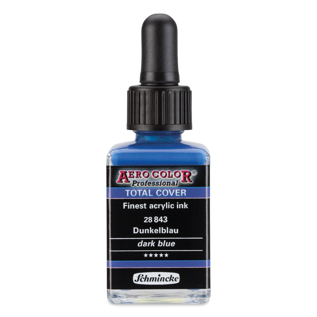 Schmincke Aero Color Professional Airbrush Color - 28 ml, Dark Blue